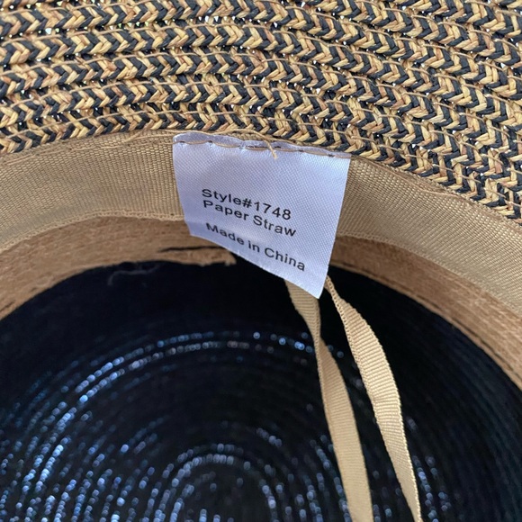 Bow Decor Straw Hat - Picture 2 of 4